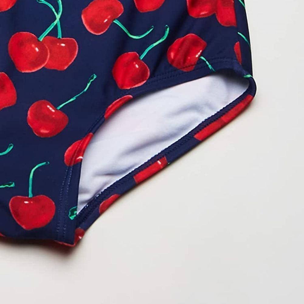 NWT KANU SURF ONE SHOULDER RUFFLE SWIM BATHING SUIT SIZE 10 - Picture 3 of 4